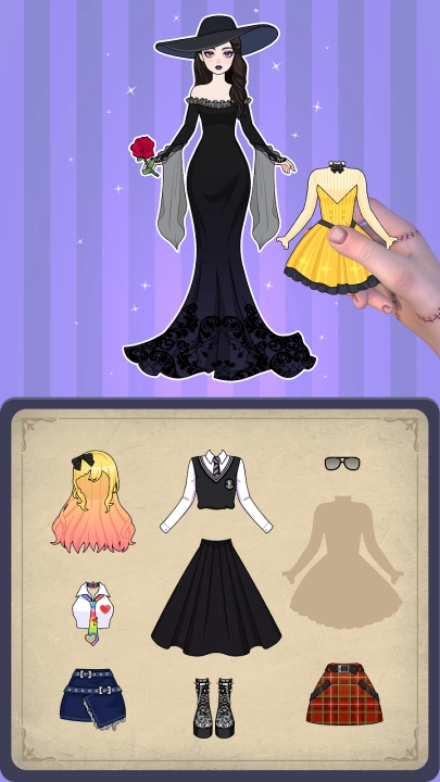 魔法日记纸上装扮游戏(魔法日记：纸上装扮（国际服）安装器)图4