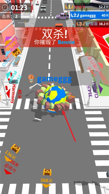 滚动大作战游戏