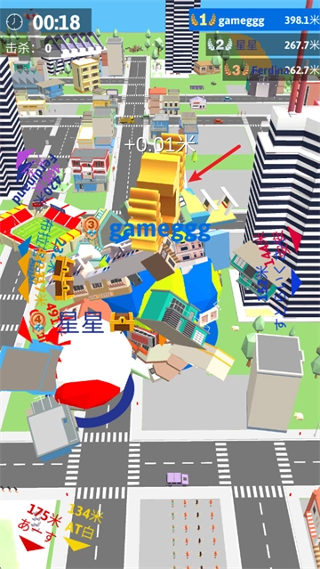 滚动大作战游戏