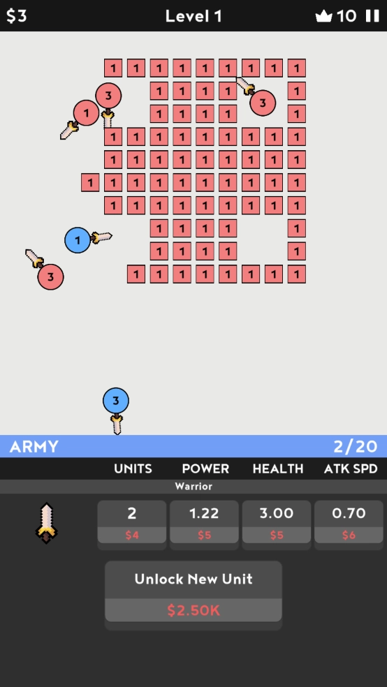 武器勇士小游戏(WeaponWarriors)