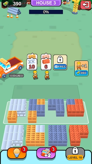 彩色积木建造者游戏(ColorfulBrickBuilder)图1