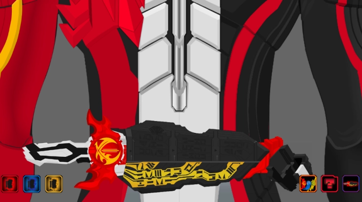 假面骑士刃王剑十圣刃(SaberSwordriverSIM)图1