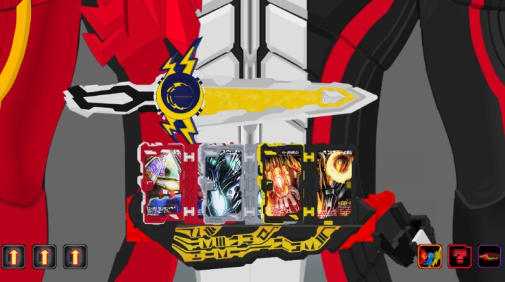 假面骑士刃王剑十圣刃(SaberSwordriverSIM)图2