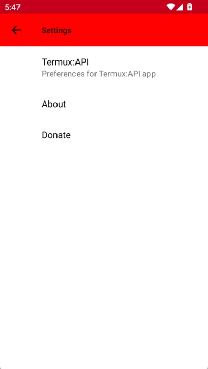 Termux:API安装包截图2