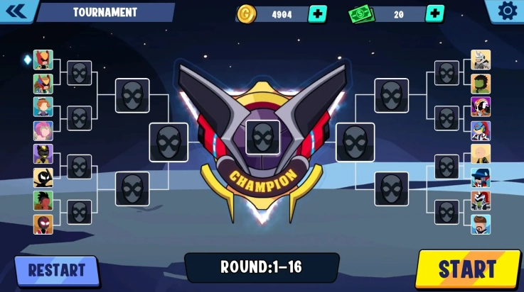 火柴人全明星乱斗游戏(StickmanHeroes安装器)