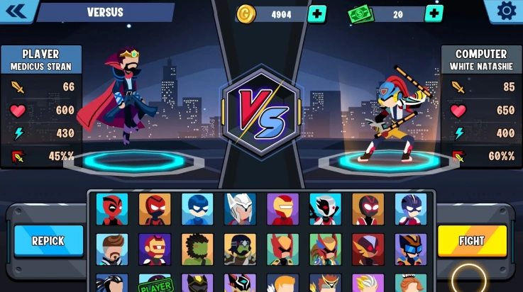 火柴人全明星乱斗游戏(StickmanHeroes安装器)