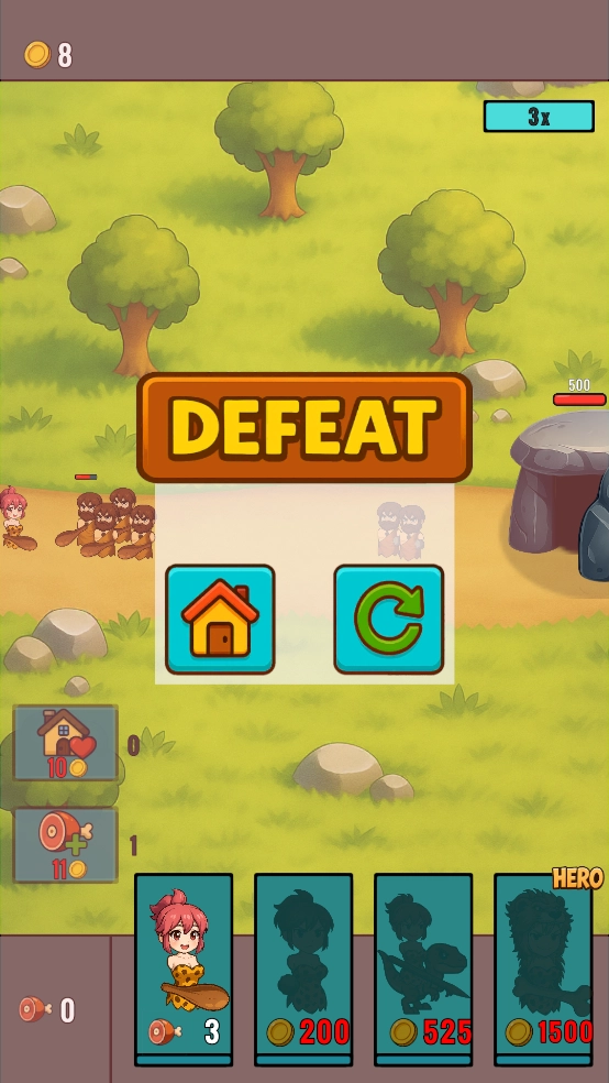 石器时代战士安卓版图1