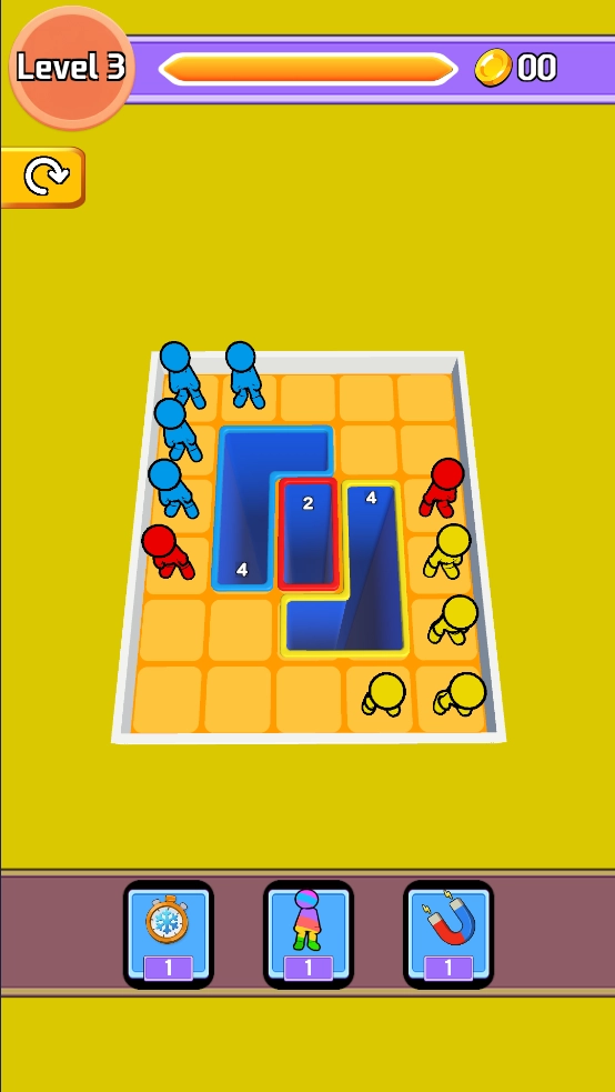 色块远离人群小游戏(ColorBlock:PeopleAwayJam)图1