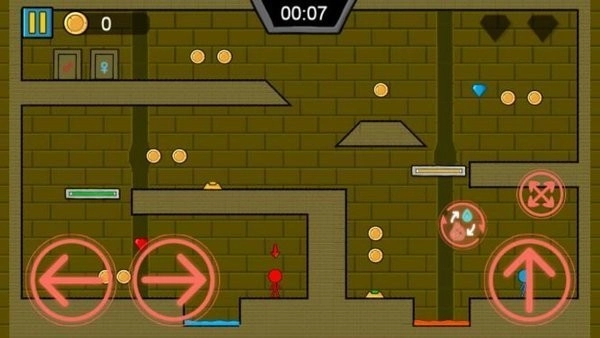 森林红蓝人双人