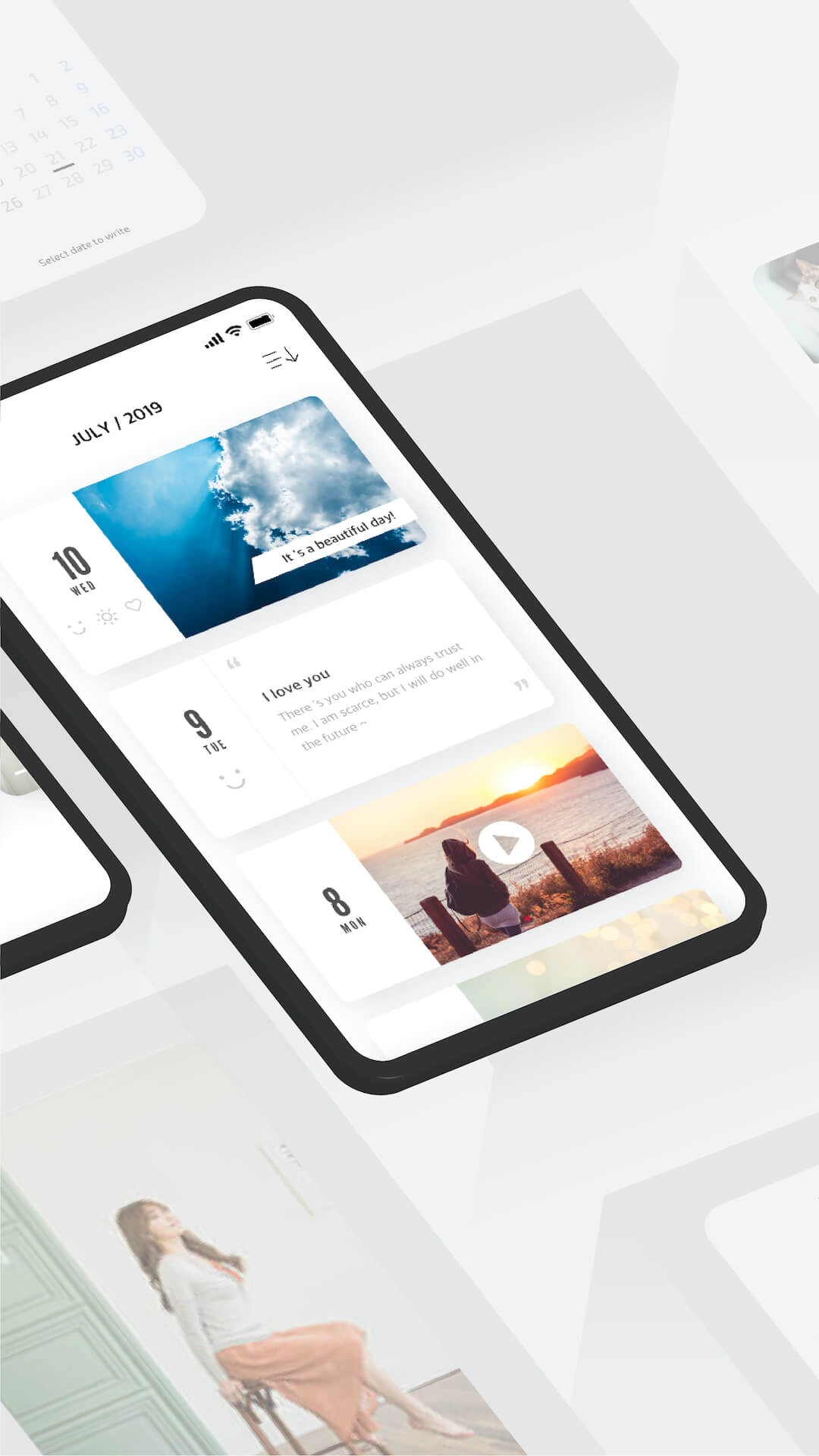 卡片日记手机版(白橡日记)v5.12安卓版图2