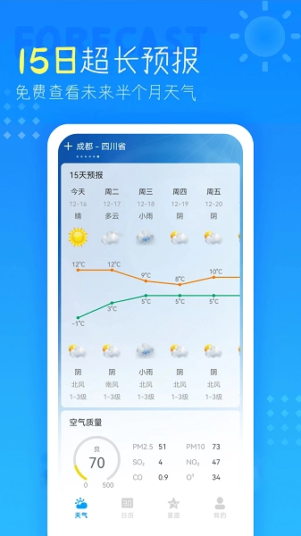 七彩虹天气预报原版图1