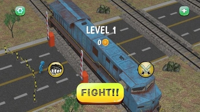 火柴人铁路格斗