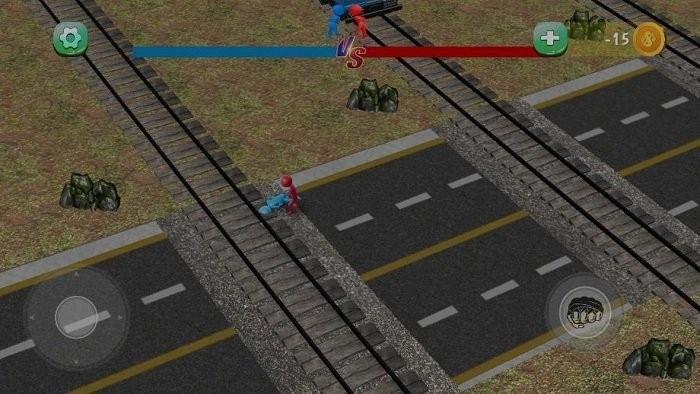 火柴人铁路格斗