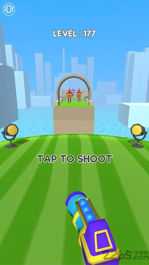 把他们全部击倒