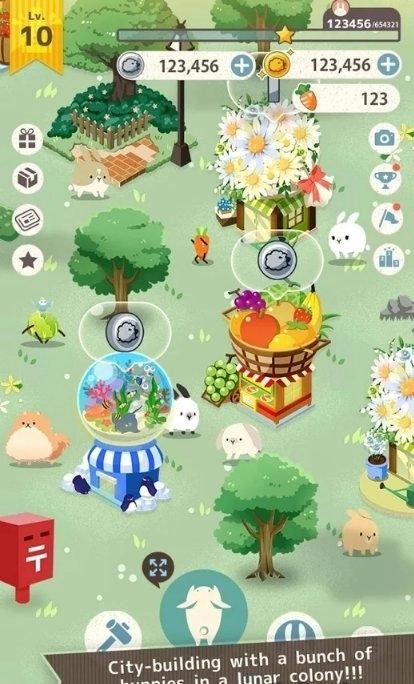 可爱超载的兔子