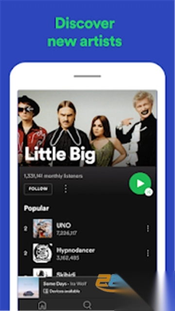 spotify中文安卓版2025最新版v9.0.56.106中文安卓版图1