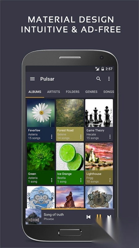 脉冲音乐播放器(Pulsar)最新版截图1