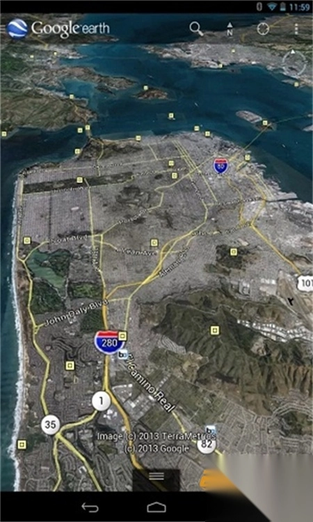 谷歌地球(googleearth)官方正版app安卓中文版v10.81.0.1安卓版图6