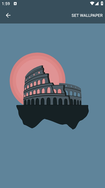 质感小岛(MaterialIslands)壁纸免费安装最新版