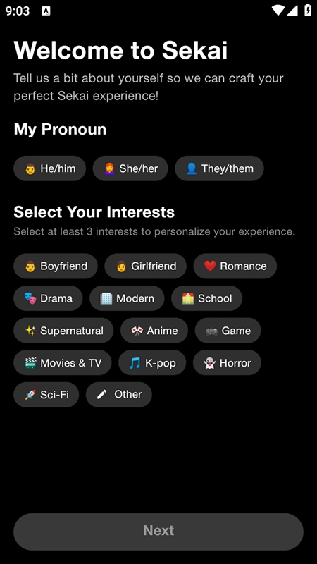 Sekai聊天软件安装最新版图2