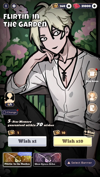 LovelyWisher恋与深空抽卡游戏最新版图2