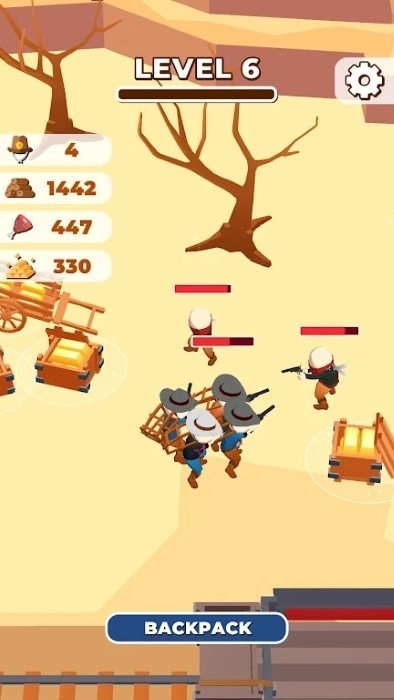 狂野西部火车牛仔英雄(2)