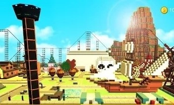 过山车世界过山车建筑