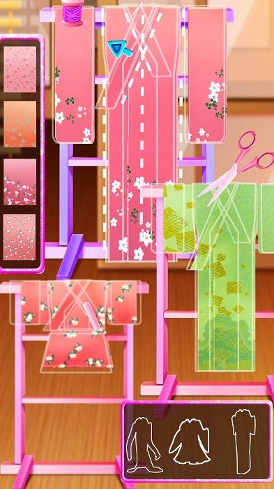 芭比公主和服设计图2