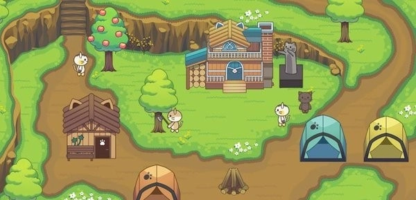 猫咪森林露营地的故事(1)