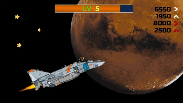 火柴人太空飞越