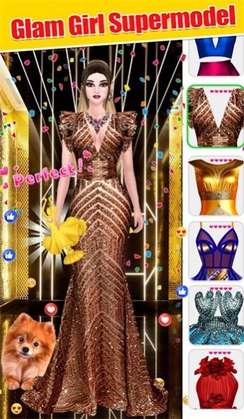 时装秀打扮女孩图3