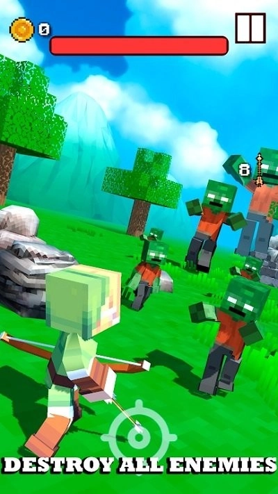 工艺方块弓箭手(2)