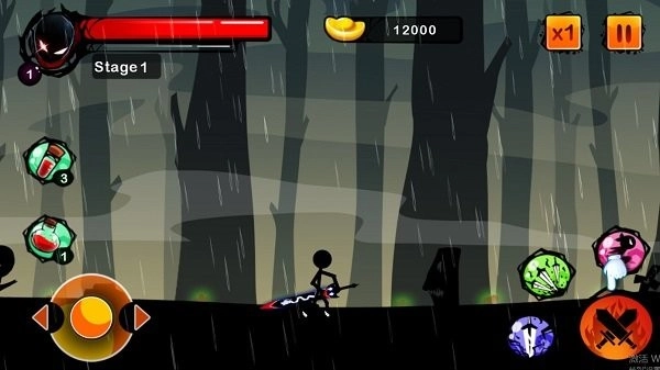 火柴人幽灵忍者横版-图3