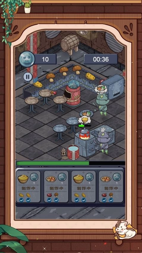 我端盘子出击图1