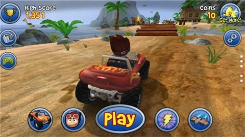 沙滩车闪电战最新版图3