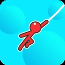 火柴人绳索跳跃游戏