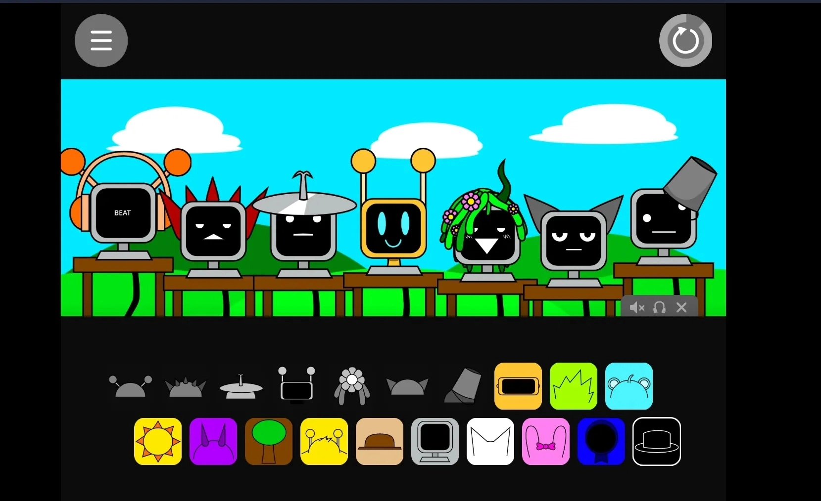 节奏盒子有趣的电脑先生游戏图3