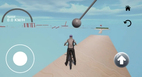 惊险自行车游戏图1