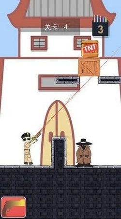 城市枪战游戏像素版图3