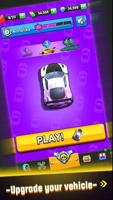 通往地狱之路赛车游戏绿色版图3