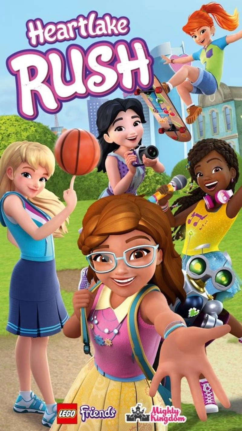 乐高好友心湖竞速图1