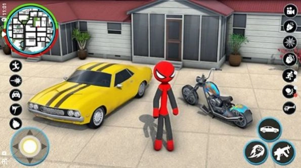 蜘蛛火柴人生存图2