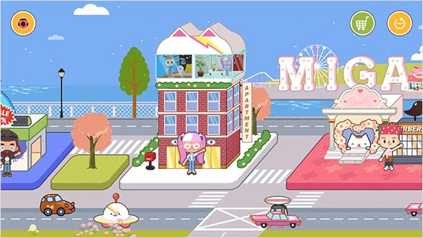 米加小镇商店免费版图2