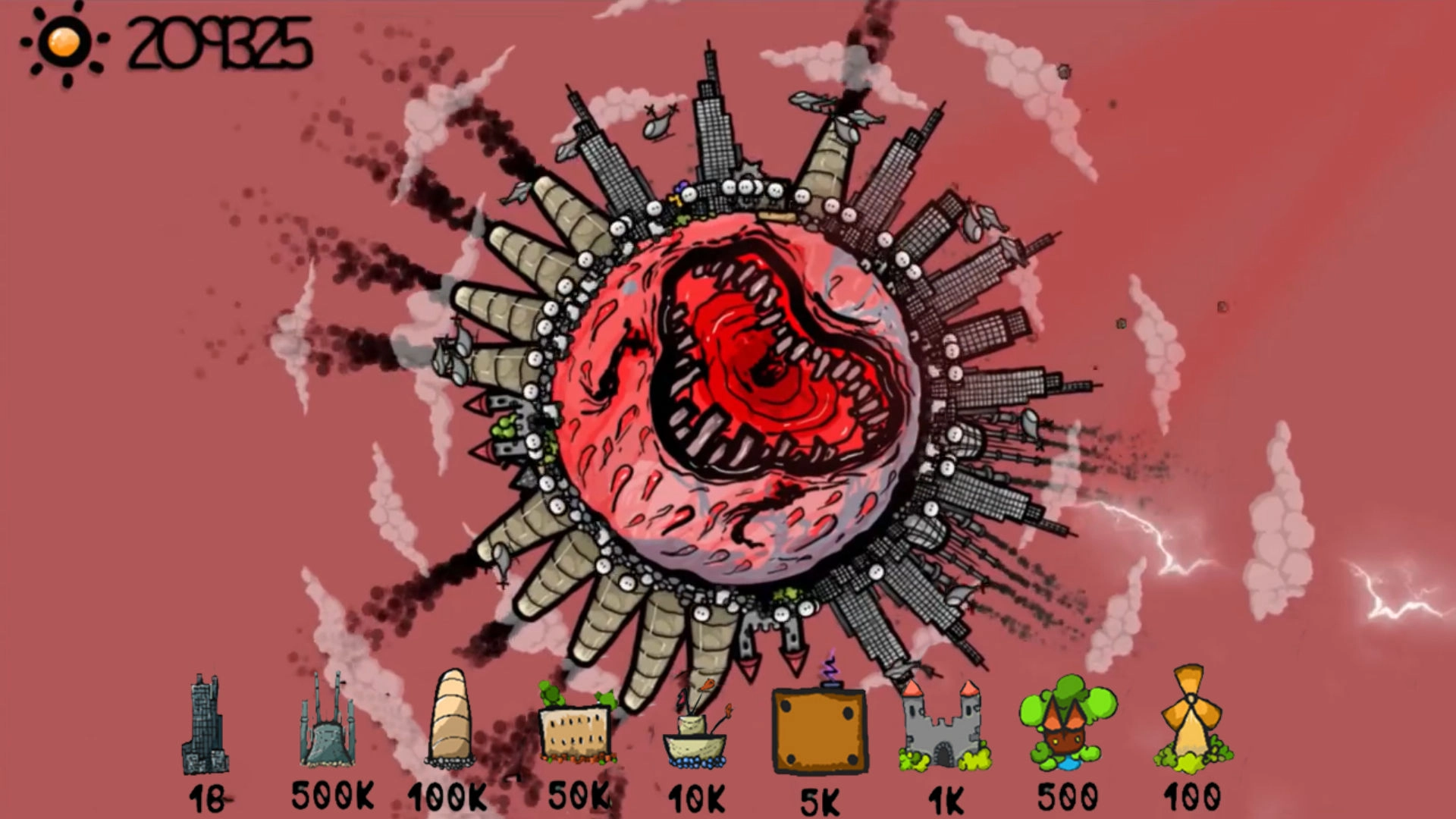 爆炸毁灭星球模拟游戏图1