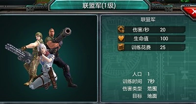 装甲联队online前期战斗部队介绍