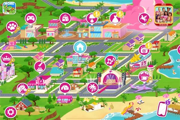 芭比梦幻屋历险记图2