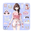 少女时尚穿搭设计