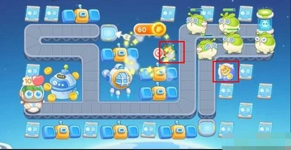 保卫萝卜4太空穿越第24关通关流程攻略，怎么过？