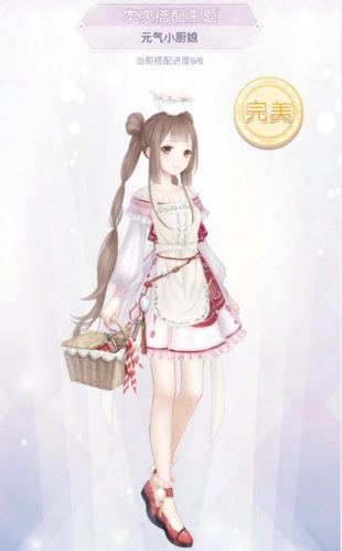 《奇迹暖暖元气小厨娘完美通关攻略：搭配主题部件选择全解析》