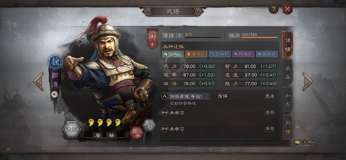 《三国志战略版》中郭淮是否值得培养？其战法伤害情况介绍